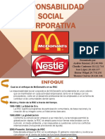 Responsabilidad Social, Macdonald's Nestle