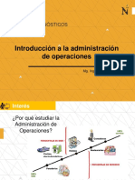 Introducción A La Administración de Operaciones