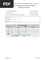 Final DB Systems Exam June 2020