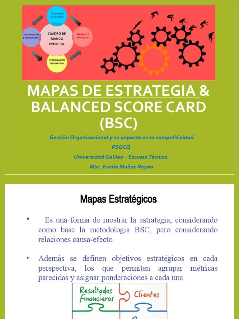 Mapa Estratégico del Balanced Scorecard | PDF | Business | Economias