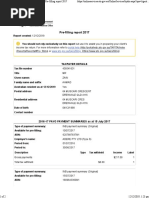 Pre-Filling Report 2017: Taxpayer Details