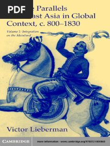 Strange Parallels - Volume 1, Integration On The Mainland - Southeast Asia in Global Context, C. 800-1830 (Studies in Comparative World History)