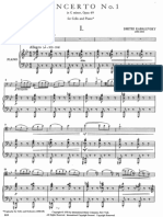 (Piano) Kabalevsky Cello Concerto No 1 Piano Mov1 PDF