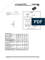 MMBT3906: General Purpose Transistor (PNP) Comchip