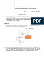 Prova Substitutiva