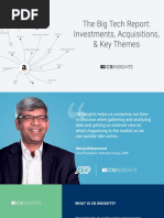 CB Insights - Big Tech Investments Acquisitions