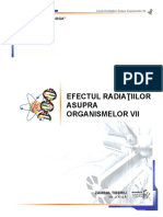 Efectul Radiatiilor Asupra Organismelor VII