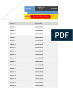 Hoja de Calculo - Control de Mensualidades - Demo