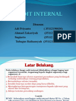 Pertemuan Ke 2 Audit Internal & Ekstrnal