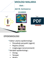 EPIDEMIOLOGI MALARIA (Indahzc)Tk.2a