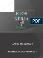 Presentasi Materi Etos Kerja