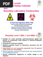 Overview of Biosafety Levels 1-4 | PDF | Medical Specialties | Microbiology