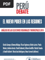 Perú Debate - El nuevo poder en las regiones