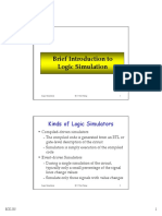 Brief Introduction To Logic Simulation: Kinds of Logic Simulators