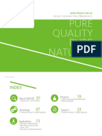 Pure Quality Pure Natural: Calcium Carbonate Filler / Masterbatch