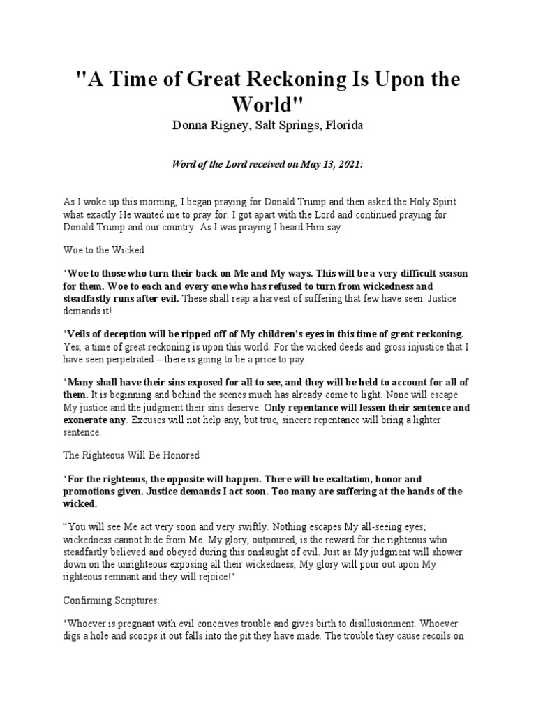 Time Reckoning Definition – Hour of Reckoning: Definition, Examples ...