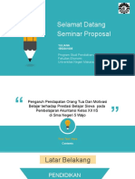 Power Point Seminar Proposal