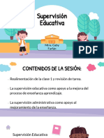 Conceptualización de La Supervisión Escolar