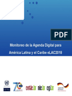 Monitoreo Agenda Digital LA 2018