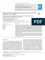 (2020) Oxygen-Ozone (O2-O3) Immunoceutical Therapy For Patients With COVID-19 Preliminary Evidence Reported