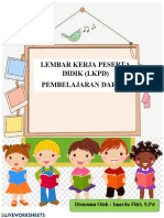 Lembar Kerja Peserta Didik (LKPD) Pembelajaran Daring: Kalimat Ajakan Simbol-Simbol Pancasila