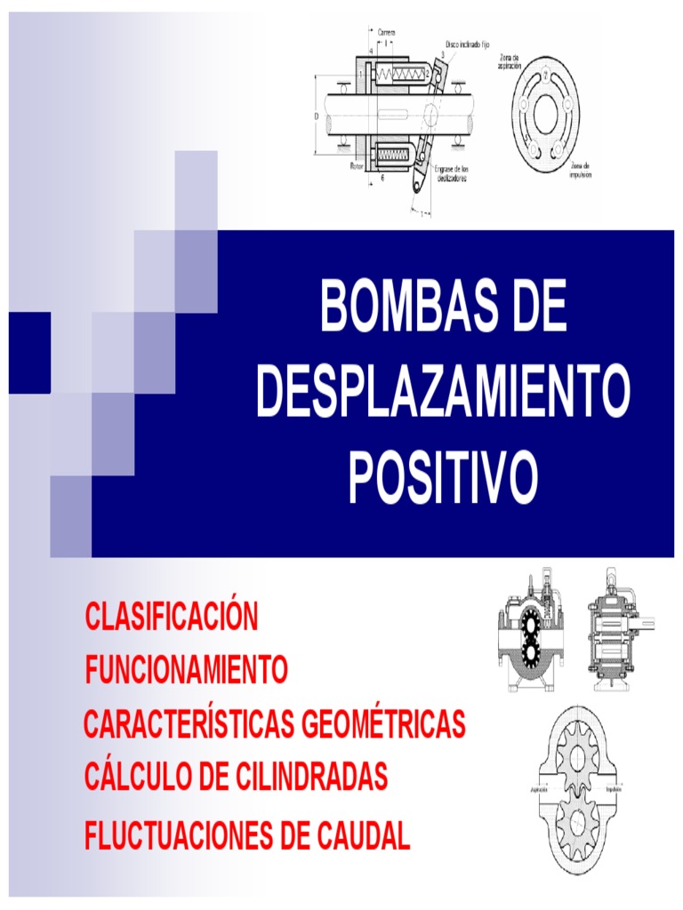 Bombas Desplazamiento Positivo-1 | PDF | Engranaje | Equipo