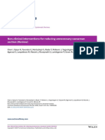 2018 Non-Clinical Interventions For Reducing Unnecessary Caesarean Chen - Et - Al-2018-Cochrane - Database - of - Systematic - Reviews