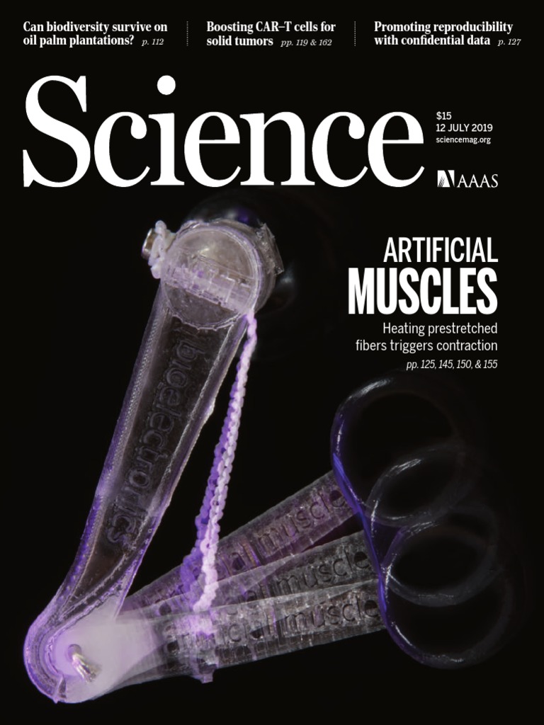 Science20190712 DL Artificial Muscles, PDF, Dna Sequencing