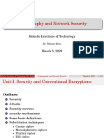 Cryptography Chapter 1 For ECE