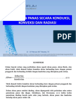 Perpindahan Panas Secara Konduksi, Konveksi Dan Radiasi