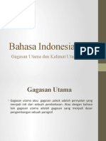 Bahasa Indonesia Gagsan Utama
