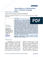 Efficacy of Makaradhwaja On Madhumehatype2 Diabetes A Review Throughayurvedic Studies