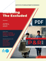 Including The Excluded P and R Vol2 Issue 4