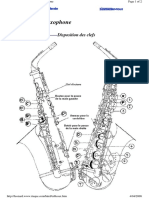 Sax Alto - Tablature Et Clés 1