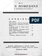Arhiva Someşană Revistă Istorică-culturală, 01, Nr. 01, 1924