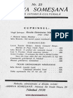 Arhiva Someşană Revistă Istorică-culturală, 15, Nr. 23, 1938