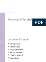 Assignment 1 Methods of Psychology