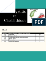 Cholecystitis Ec Cholecystolithiasis