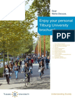 Enjoy Your Personal Tilburg University Brochure!: Dear Nisha Dsouza