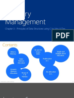 Memory Management: Chapter 3 - Principles of Data Structures Using C by Vinu V Das