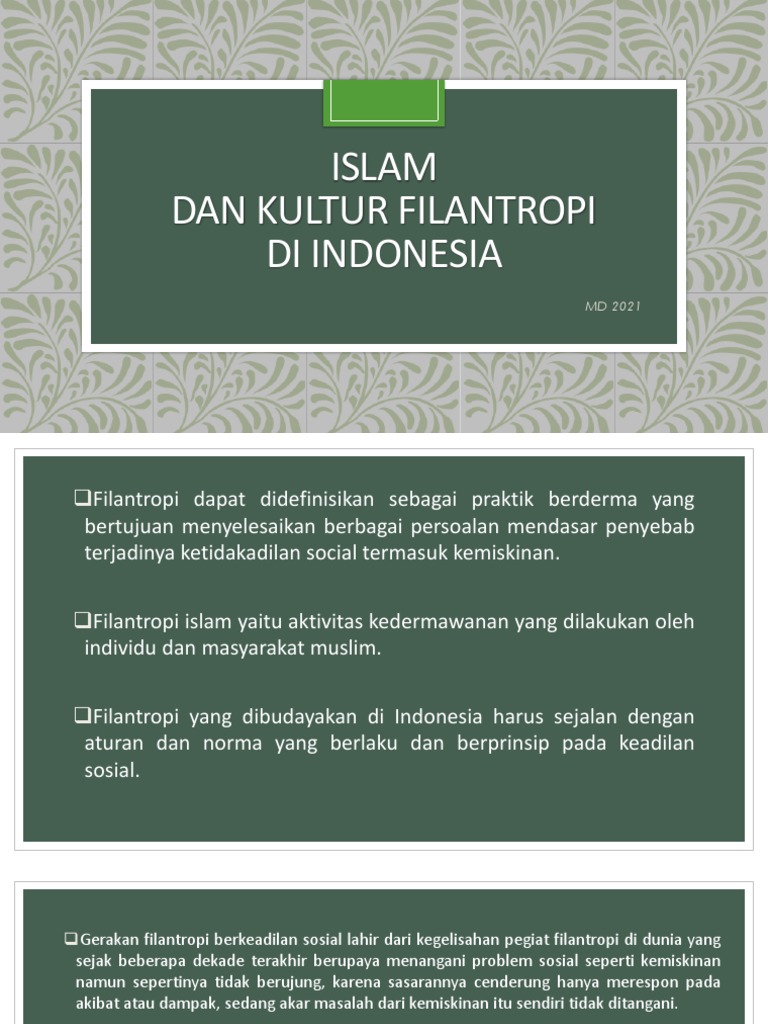 Filantropi Islam dan Keadilan Sosial | PDF