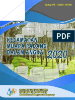 Kecamatan Muara Padang Dalam Angka 2020
