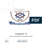 Assignment 02: National Textile University