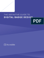 Accredible Definitive Guide To Digital Badge Design