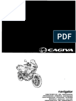 Cagiva Navigator 1000 Owner's Manual