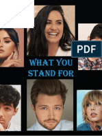 What You Stand For