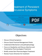 Medical Treatment of Persistent Post Concussive Symptoms - Kuemmerle Neuro Boston Childrens Hospital Harvard