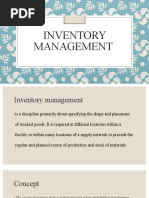 Inventory Management