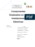 Componentes Empleados en Instalaciones Eléctricas