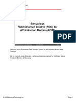 Sensorless Field Oriented Control (FOC) For AC Induction Motors (ACIM)